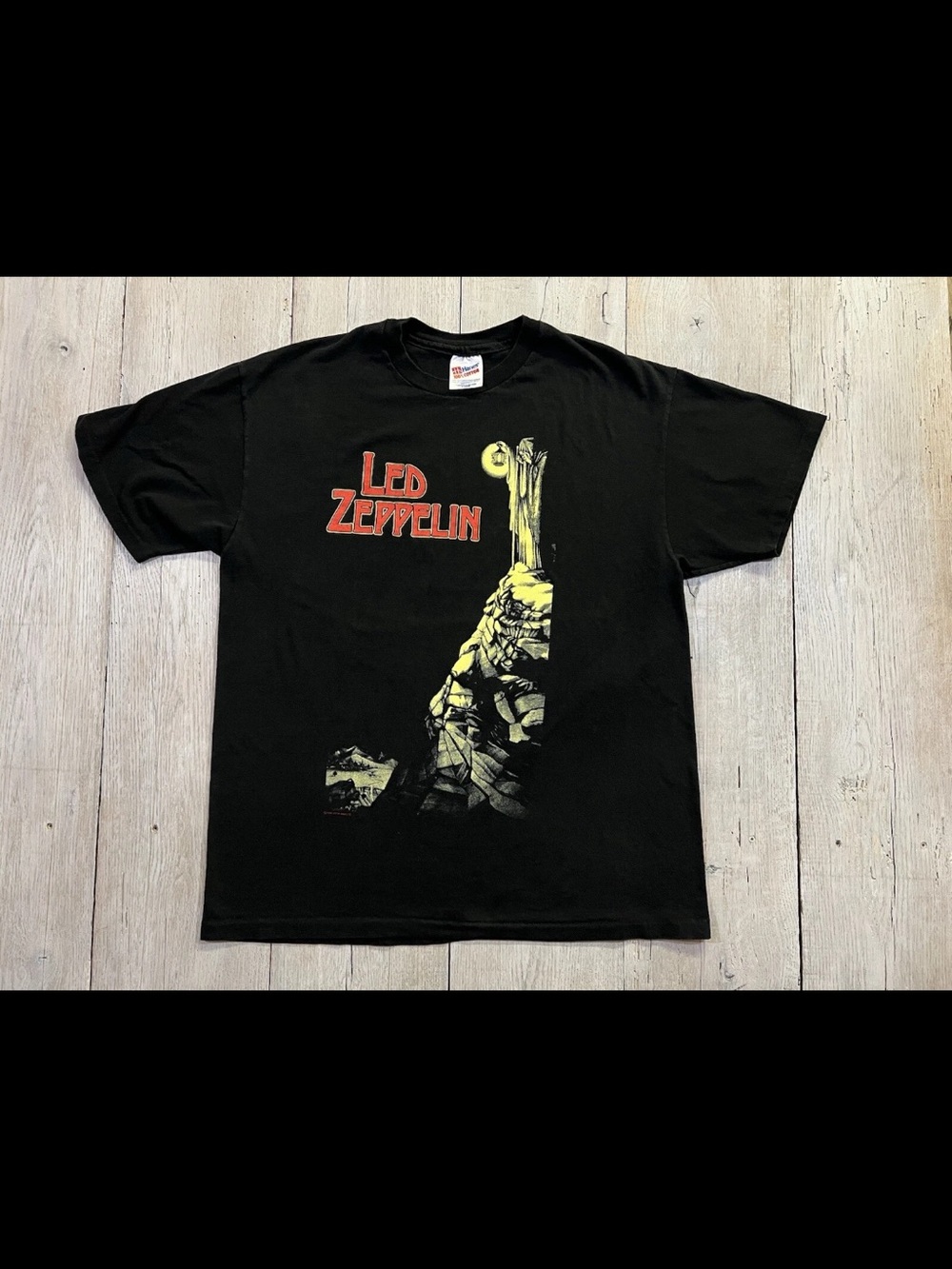 Vintage Led Zeppelin Stairway To Heaven Single Stitch T-Shirt Size XL